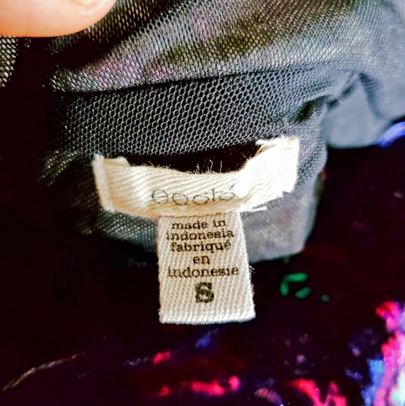 Urban outfitter Ecote velvet zodiac sleeveless mock-neck dress (S) - Picture 7 of 7